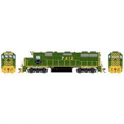 Best Sale 😍 Athearn HO GP39-2 with DCC & Sound D&H #7412 🎉