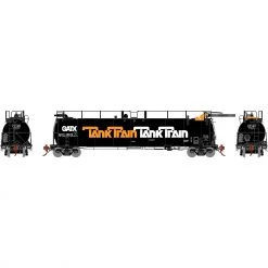 Outlet 😀 Athearn HO TankTrain Intermediate,GATX/Orange Letter#48672 🥰