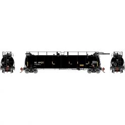 Brand new ✔️ Athearn HO TankTrain Intermediate,GATX/Yellow Stripe#48619 🤩