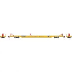 Budget 👏 Athearn HO F89F Trailer, RTTX/Yellow 1991 Logo #152017 😍