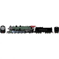 Best Pirce ✨ Athearn HO 4-8-2 MT-4, SP/Early Green Boiler #4353 😍
