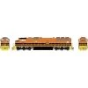 New ❤️ Athearn HO SD60M with DCC & Sound, B&P/Orange/Yellow #3887 🔔
