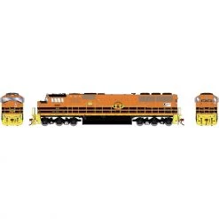 New ❤️ Athearn HO SD60M with DCC & Sound, B&P/Orange/Yellow #3887 🔔