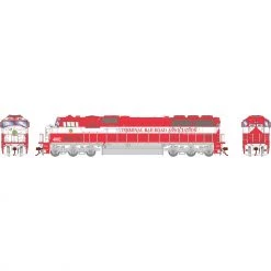 Flash Sale ❤️ Athearn HO SD60I with DCC & Sound, TRRA/Red/White #4002 💯