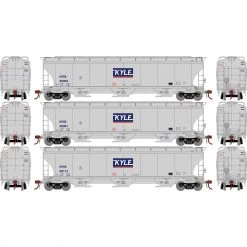 Cheap 😀 Athearn HO Trinity 3-Bay Hoppers, KRIX # 1 (3) 🌟