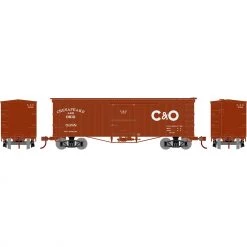 Flash Sale 😀 Athearn HO 36' Old Time Wood Box, C&O #5688 ❤️