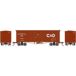 Wholesale ✔️ Athearn HO 36' Old Time Wood Box, C&O #6355 🎁