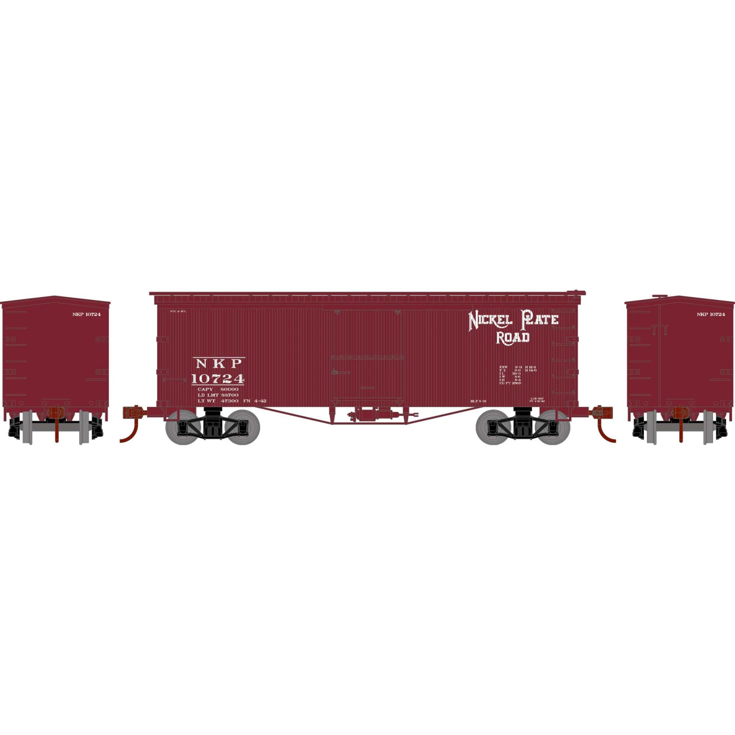 Best reviews of β¨ Athearn HO 36' Old Time Wood Box, NKP #10724 π 1 Best reviews of β¨ Athearn HO 36' Old Time Wood Box, NKP #10724 π