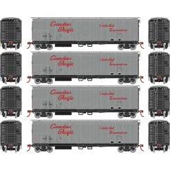 Cheapest 🥰 Athearn HO 50' Ex-Post Mechanical Reefer, CPR (4) 🎁