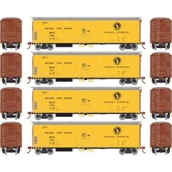 Outlet ❤️ Athearn HO 50' Ex-Post Mechanical Reefer, WFCX (4) 🛒