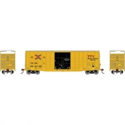 Wholesale 🎁 Athearn HO 50' Waffle HC Plug Door Box, FBOX #505468 😍